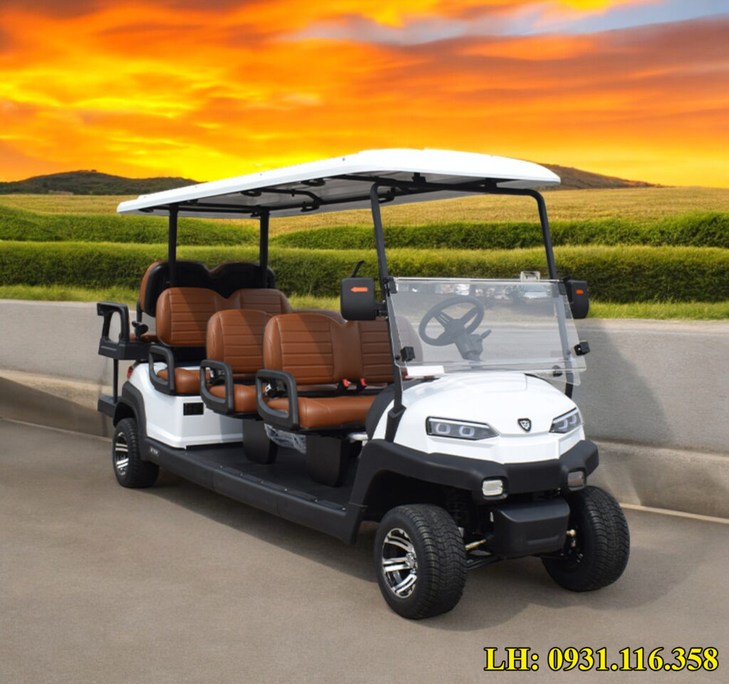 xe chạy trong sân golf 8 chỗ