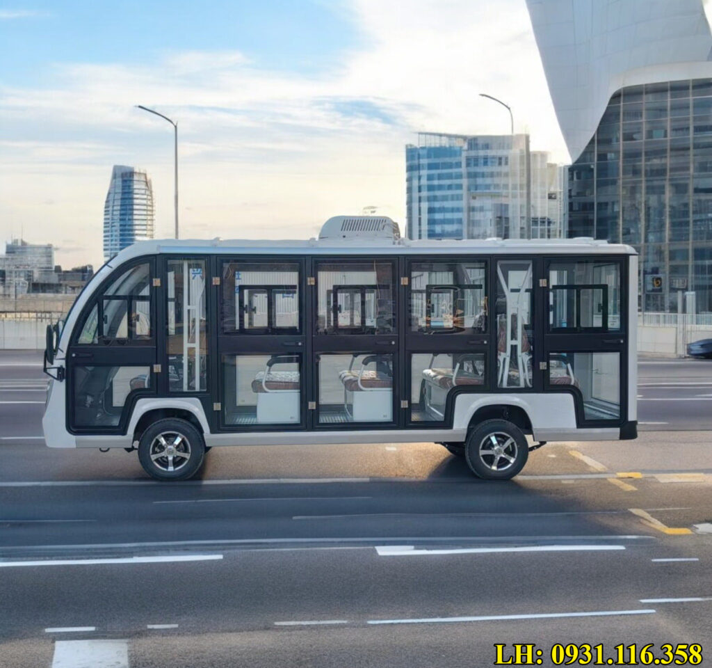 Giá xe điện du lịch 14 chỗ cabin kín