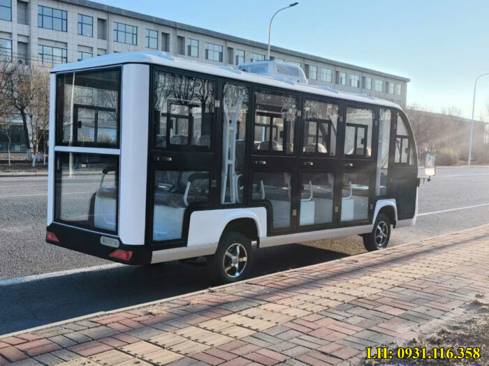 Xe điện 14 chỗ cabin kín