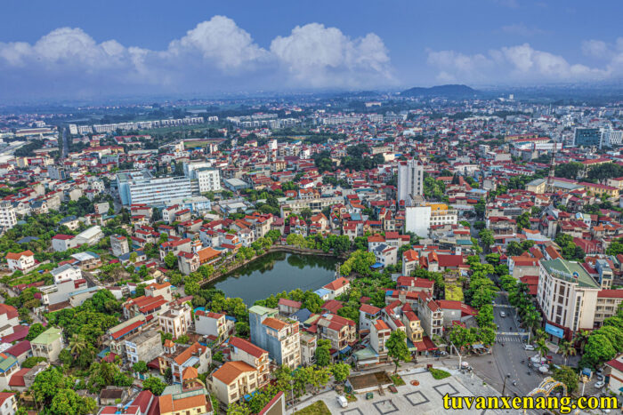 Xe điện chở khách du lịch tại Vĩnh Phúc