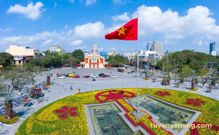 xe điện du lịch tại Hải Phòng