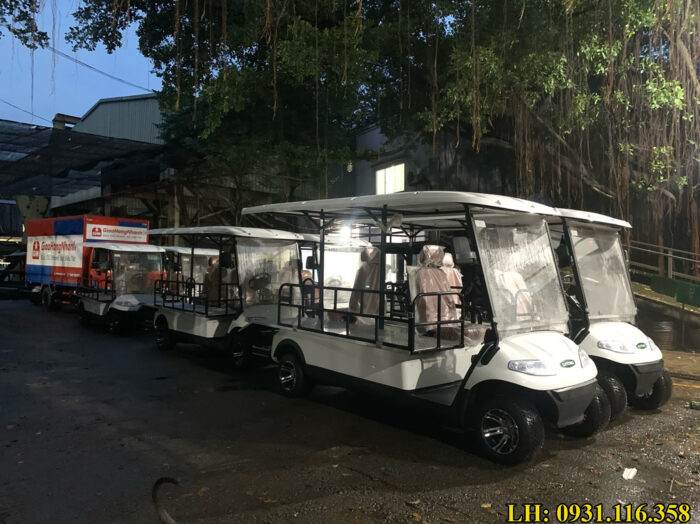 xe điện chở bệnh nhân thương hiệu LVTONG