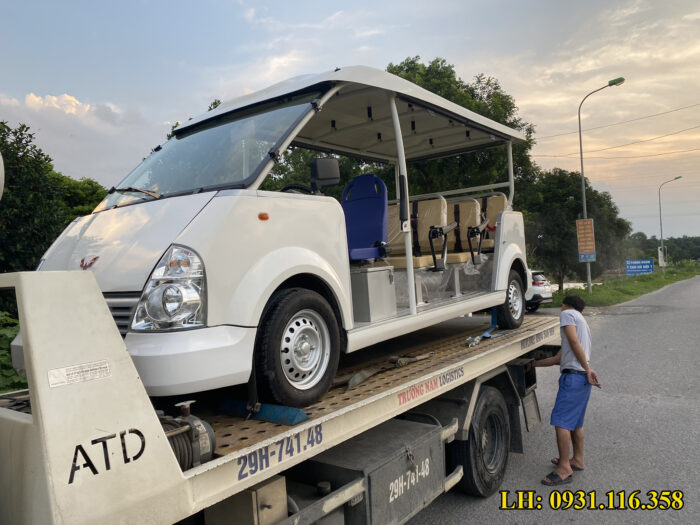 xe điện chở khách du lịch ở Sơn La