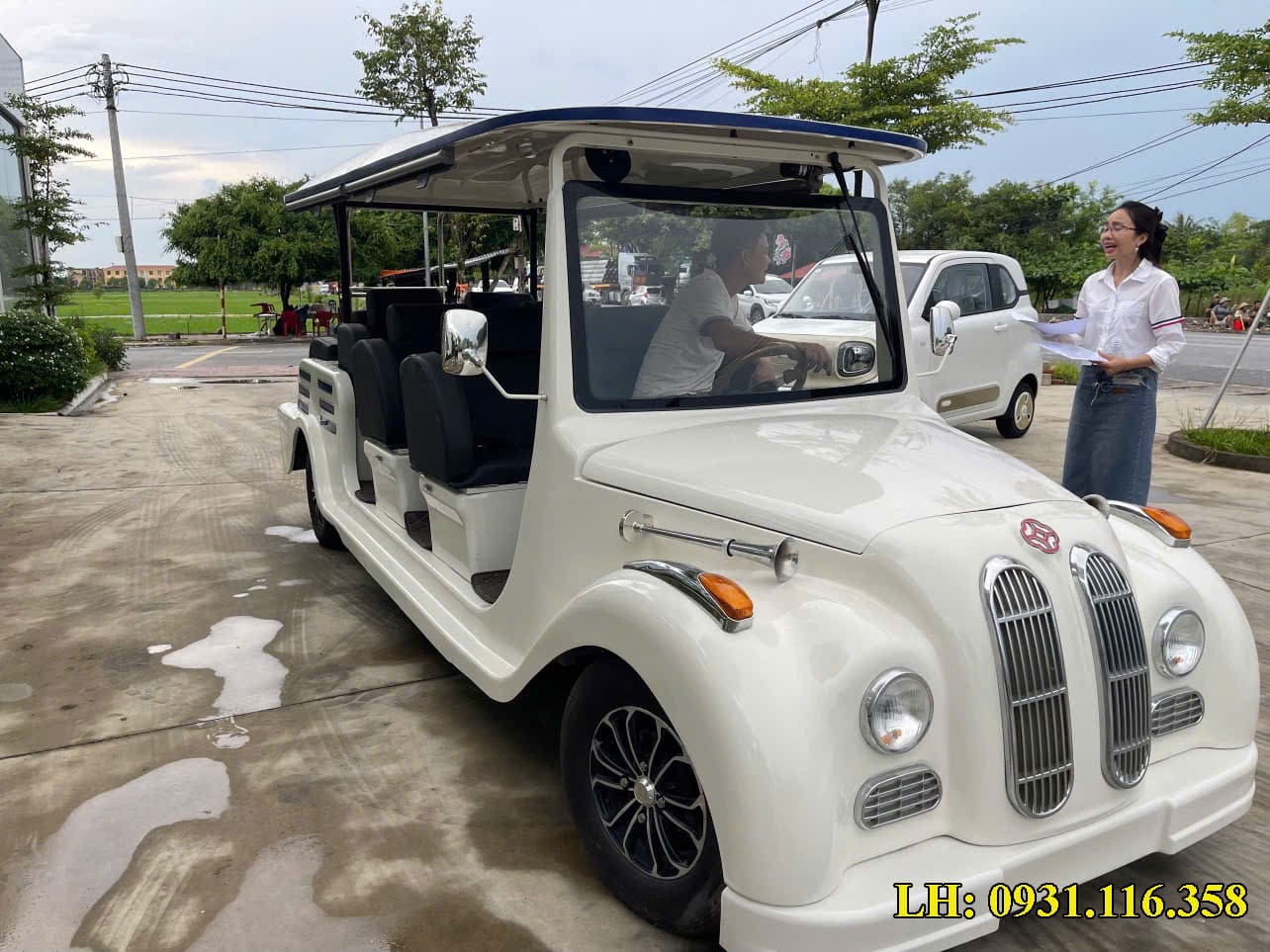 xe điện dáng cổ