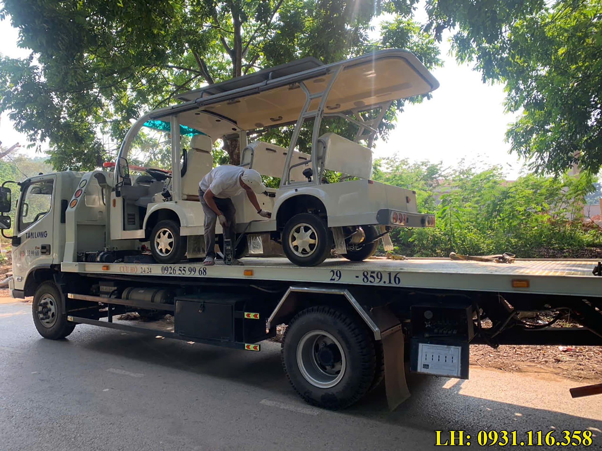 xe điện chở khách du lịch tại Khánh Hoà