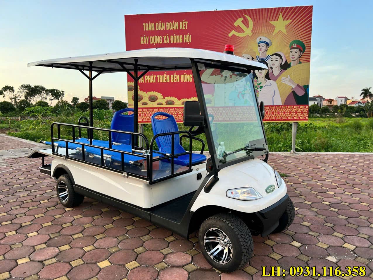 xe điện chở bệnh nhân